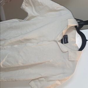 Men's White Short Sleeve Shirt